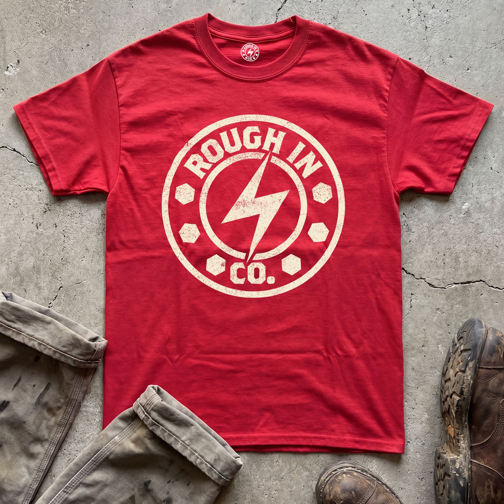 Rough In Co. Logo T-Shirt