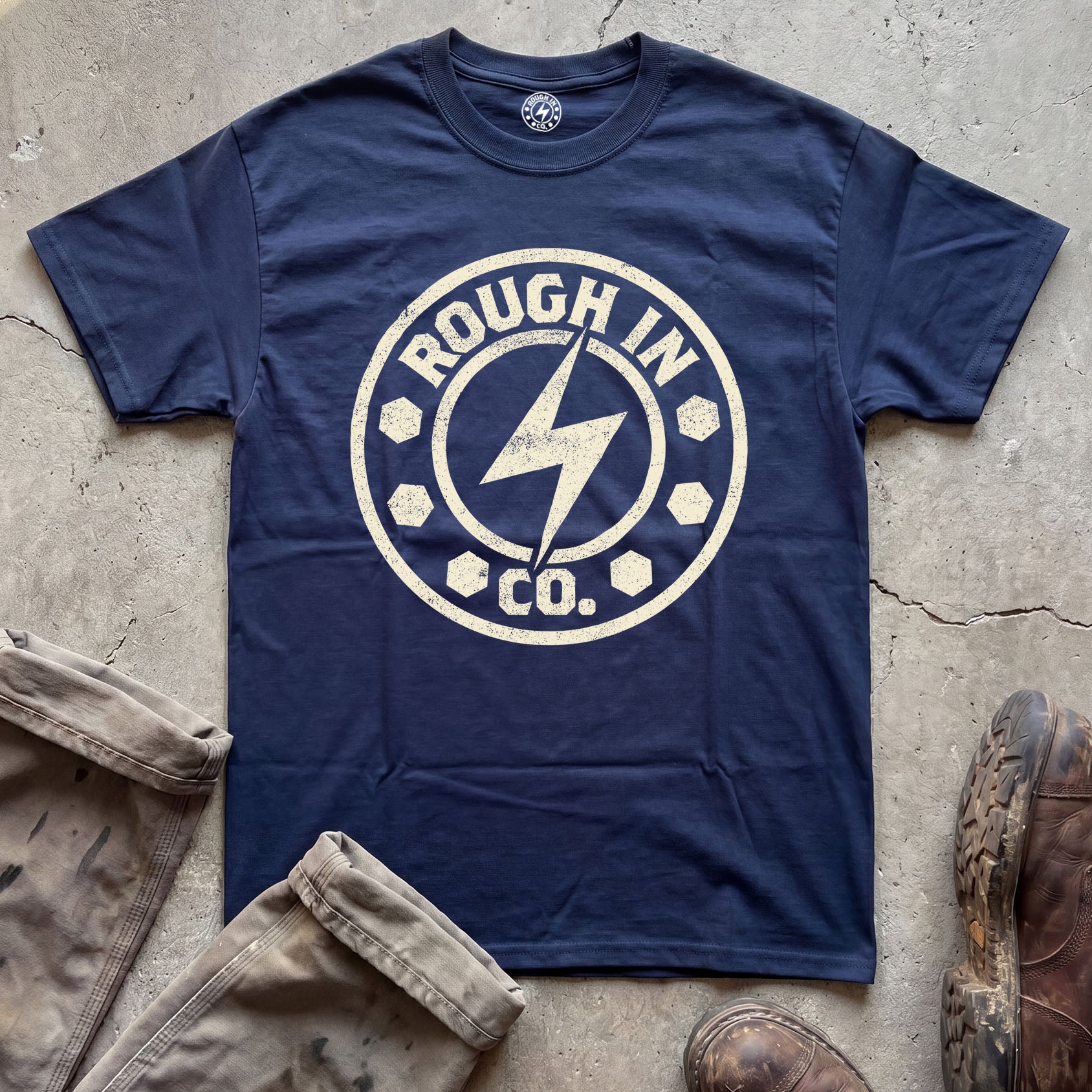 Rough In Co. Logo T-Shirt