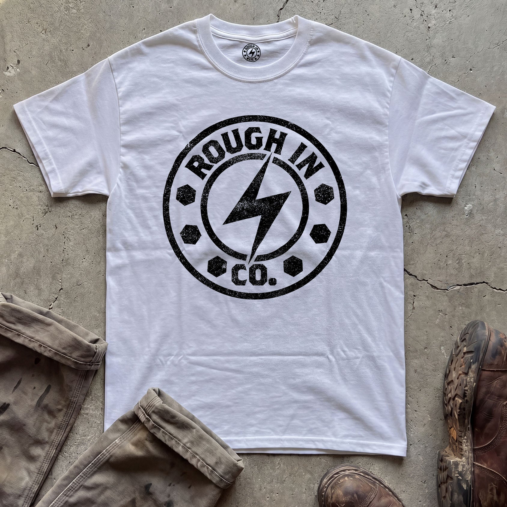 Rough In Co. Logo T-Shirt