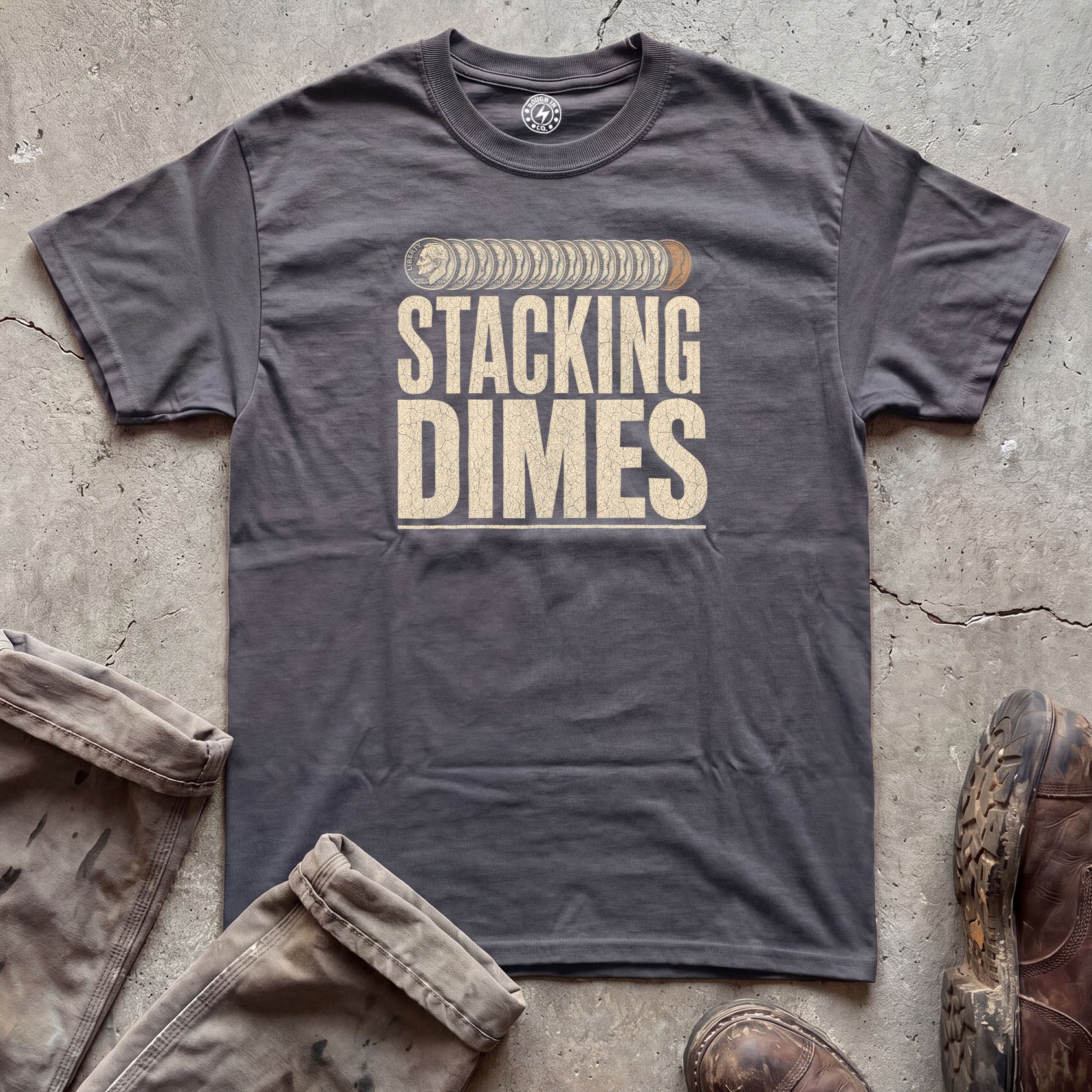 Stacking Dimes T‑Shirt