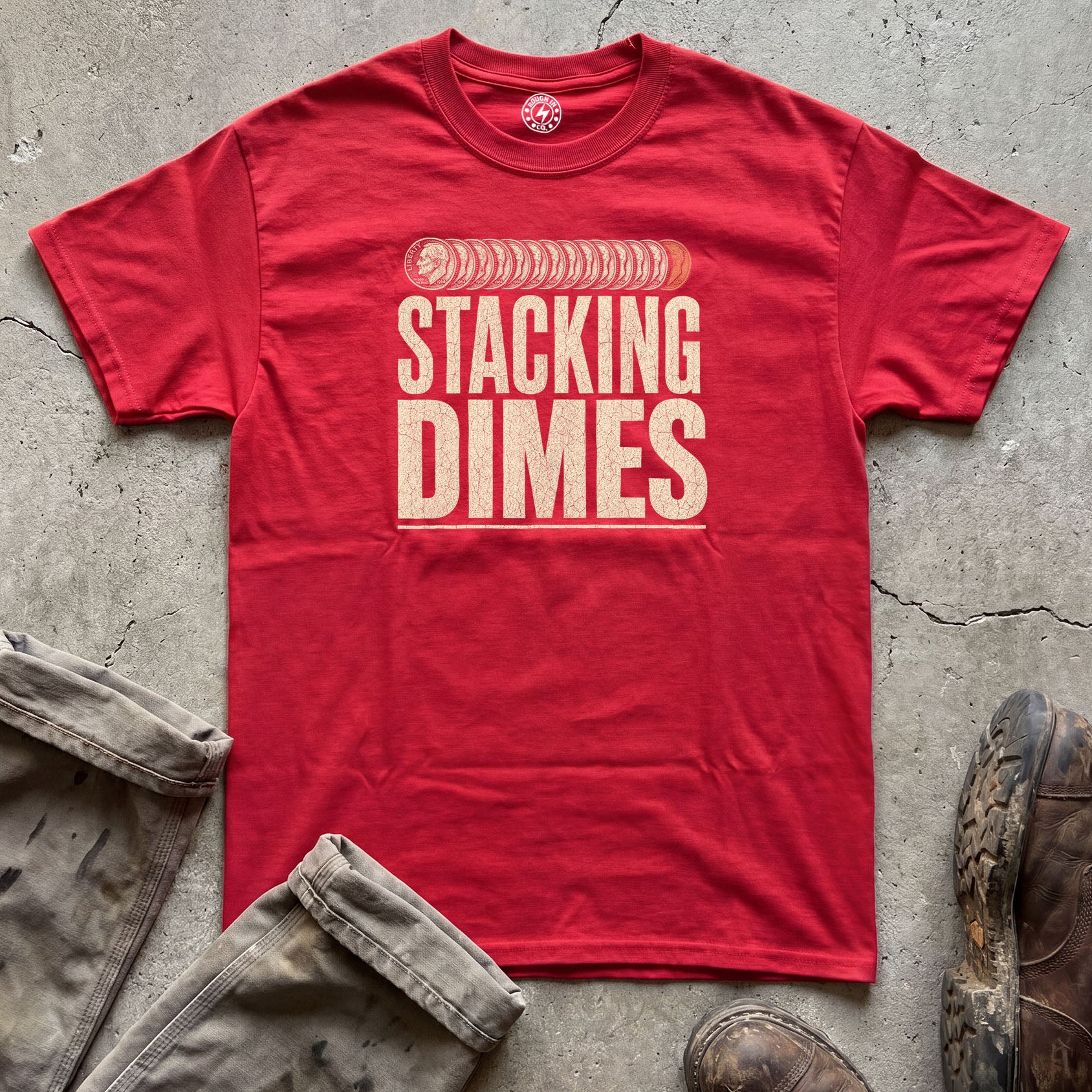 Stacking Dimes T‑Shirt