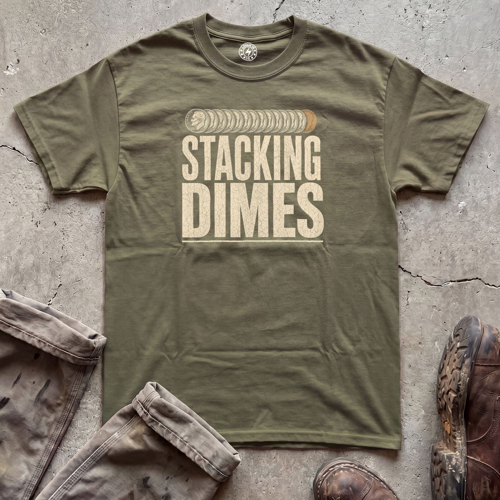 Stacking Dimes T‑Shirt