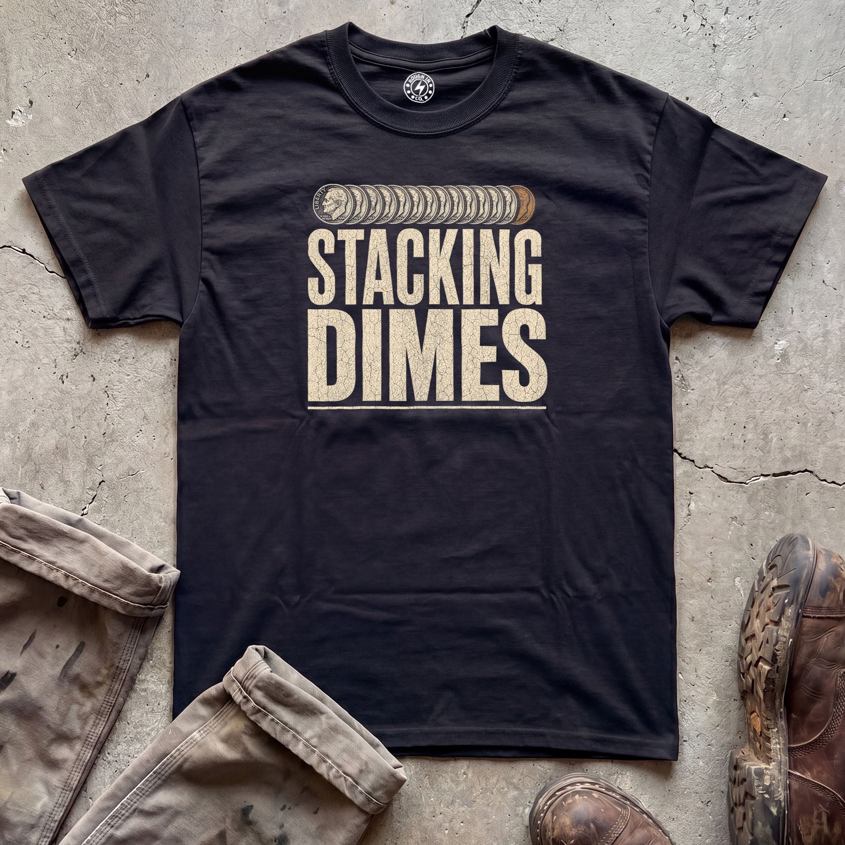 Stacking Dimes T‑Shirt
