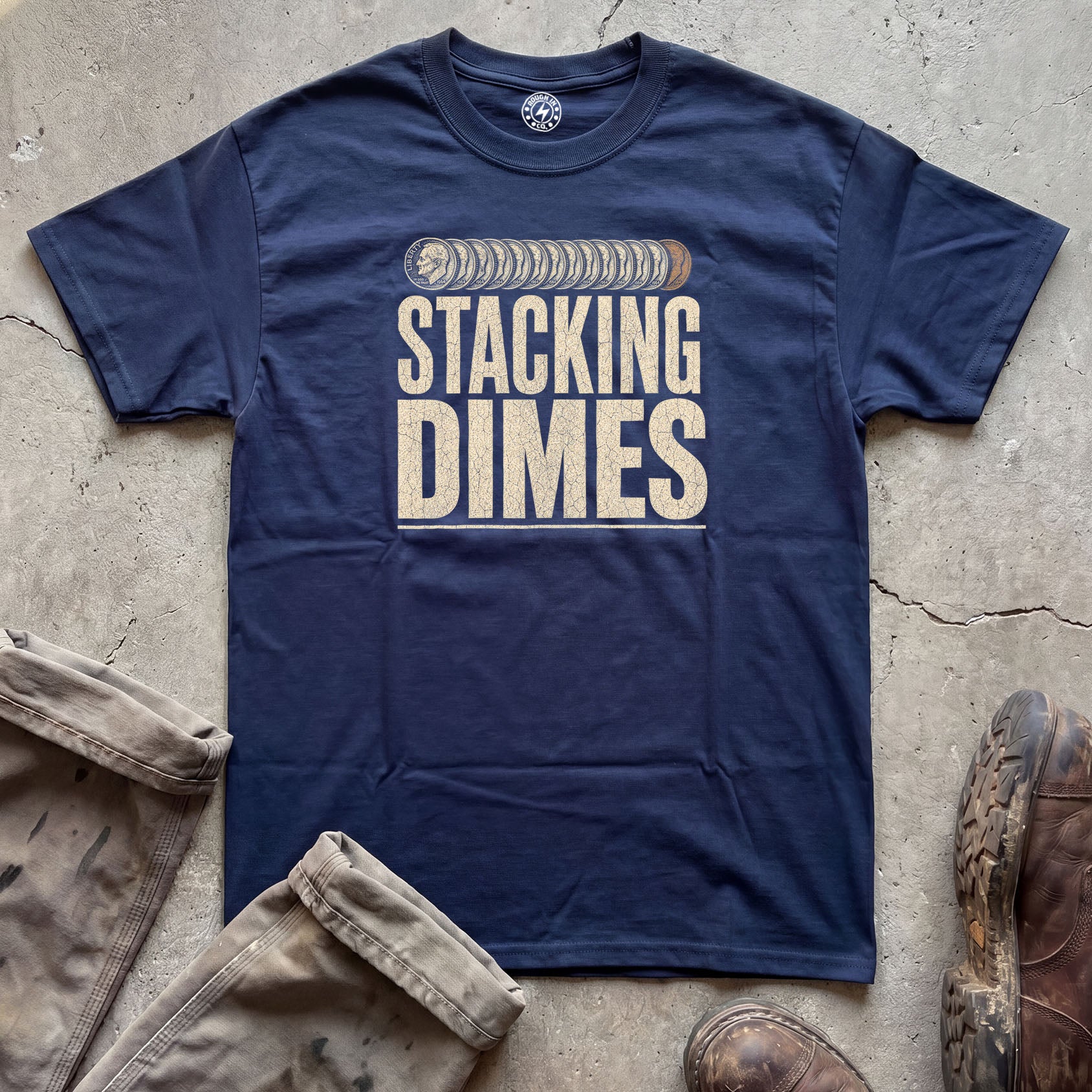 Stacking Dimes T‑Shirt