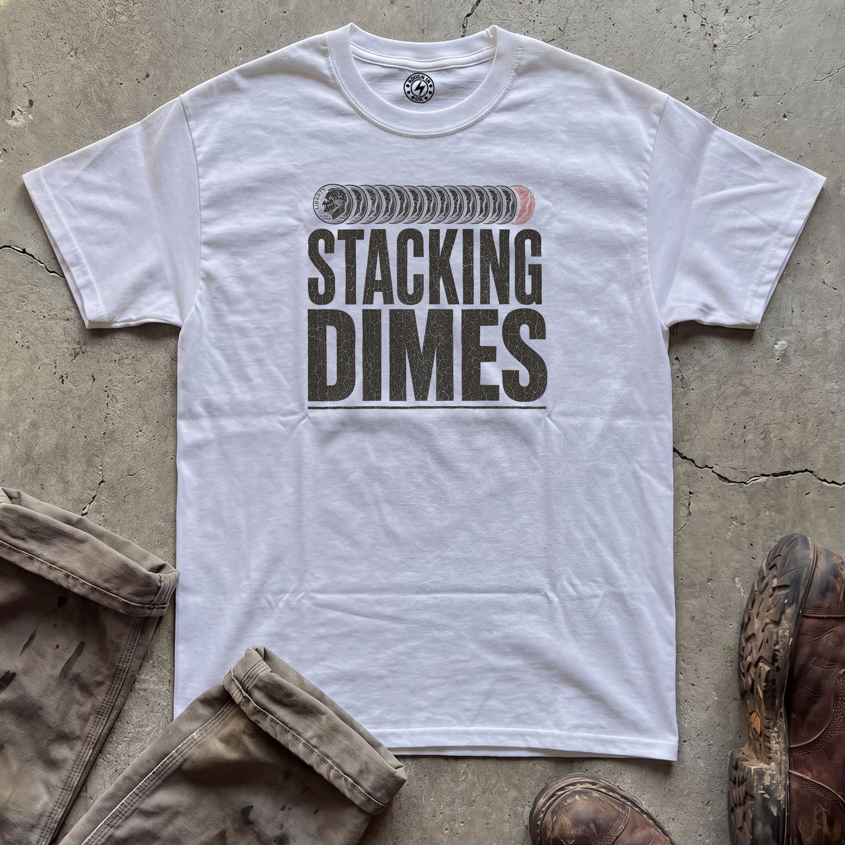 Stacking Dimes T‑Shirt