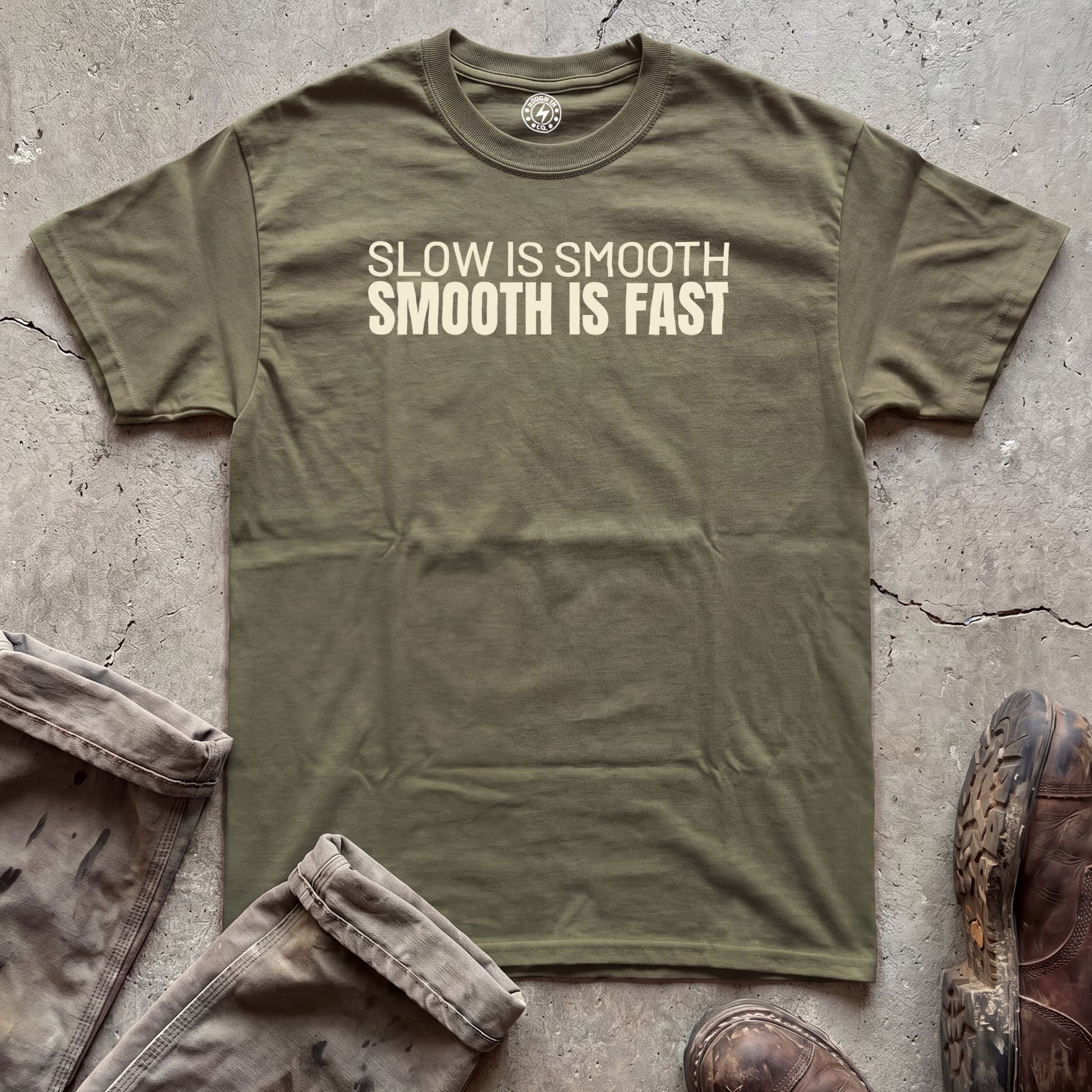 Slow Is Smooth, Smooth Is Fast Alternative T-Shirt