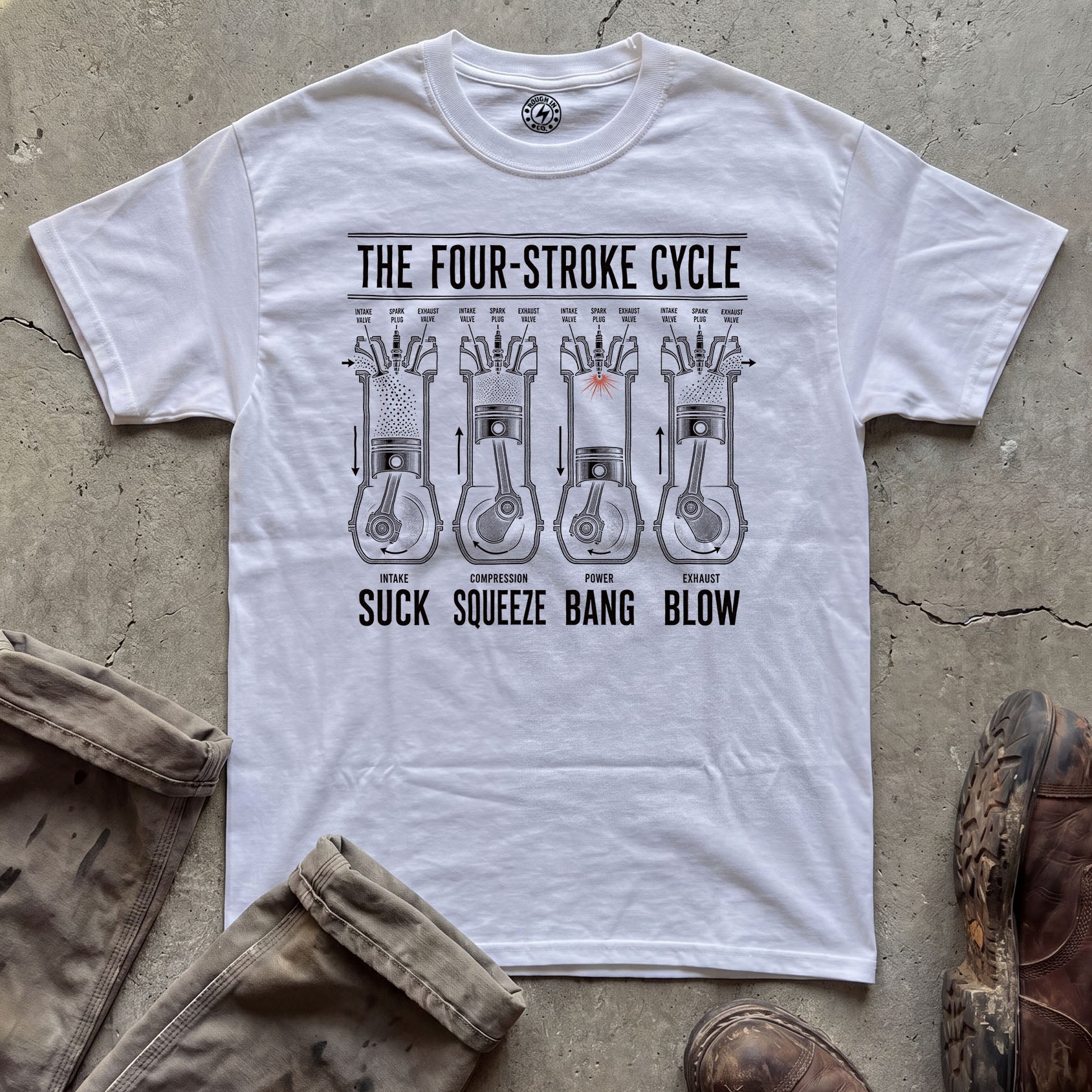 Four-Stroke Cycle T-Shirt