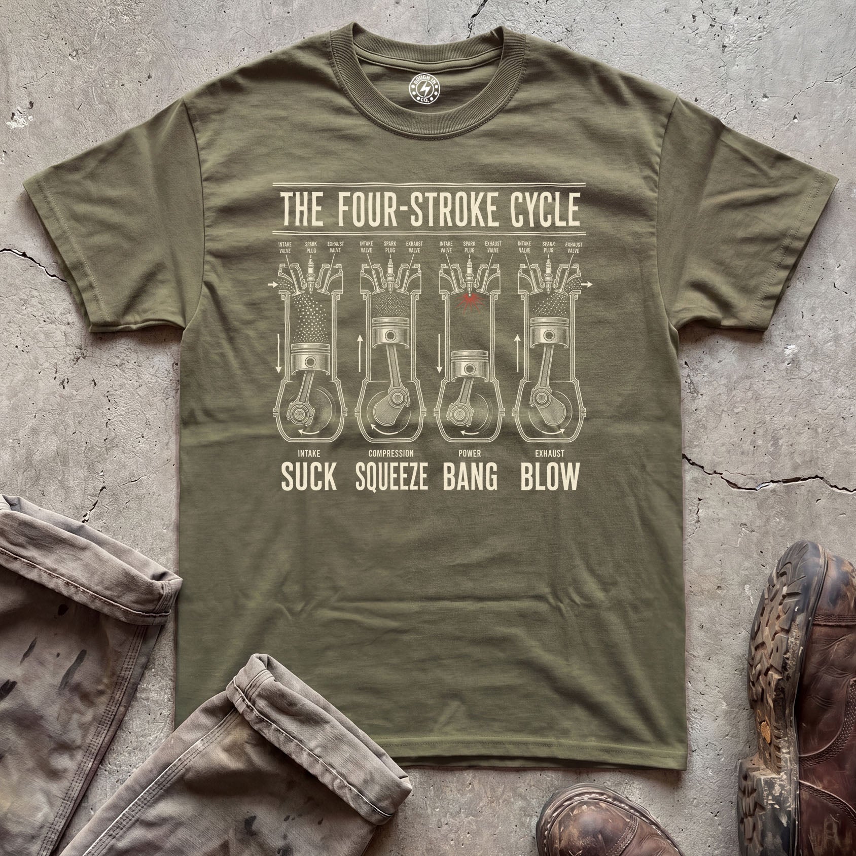 Four-Stroke Cycle T-Shirt