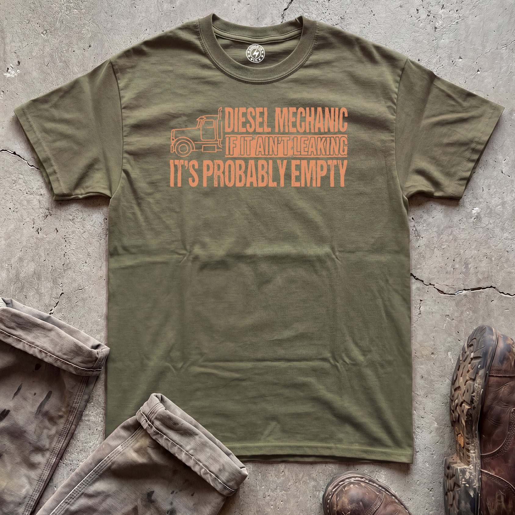 If It Ain't Leaking It's Probably Empty Diesel Mechanic T-Shirt