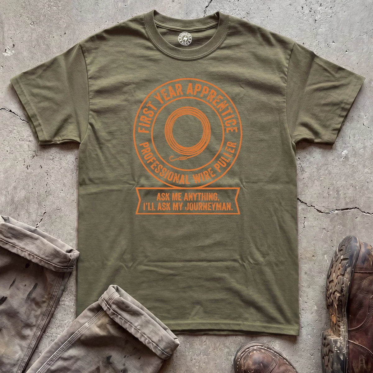 First Year Apprentice Wire Puller T-Shirt