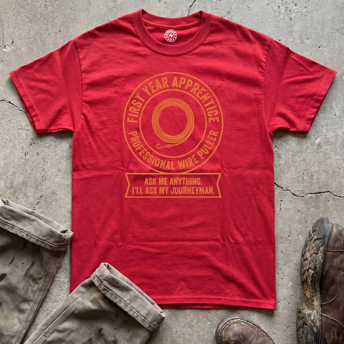 First Year Apprentice Wire Puller T-Shirt
