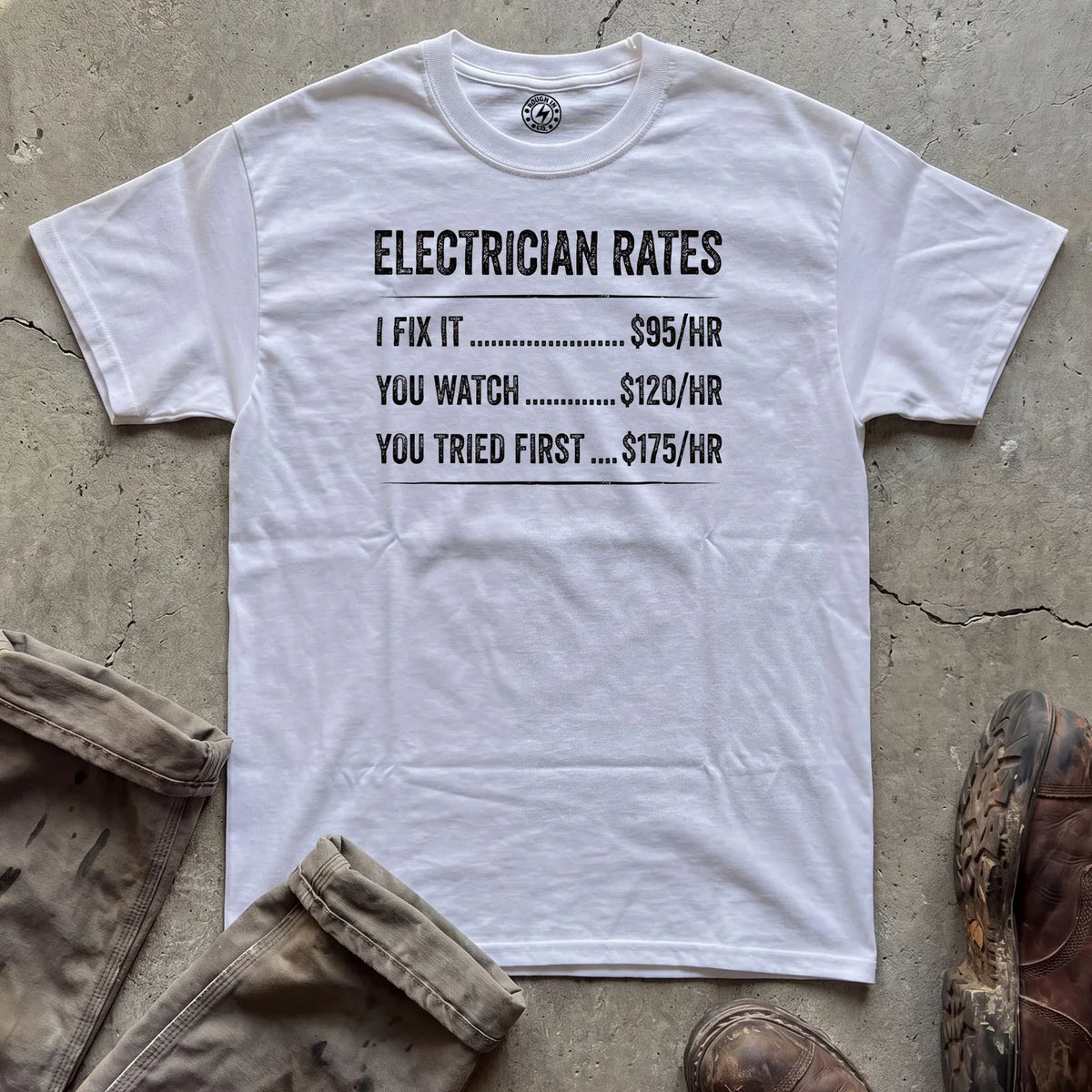 Electrician Rates T‑Shirt