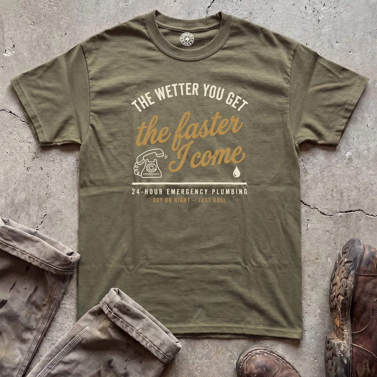 The Wetter You Get the Faster I Come T-Shirt