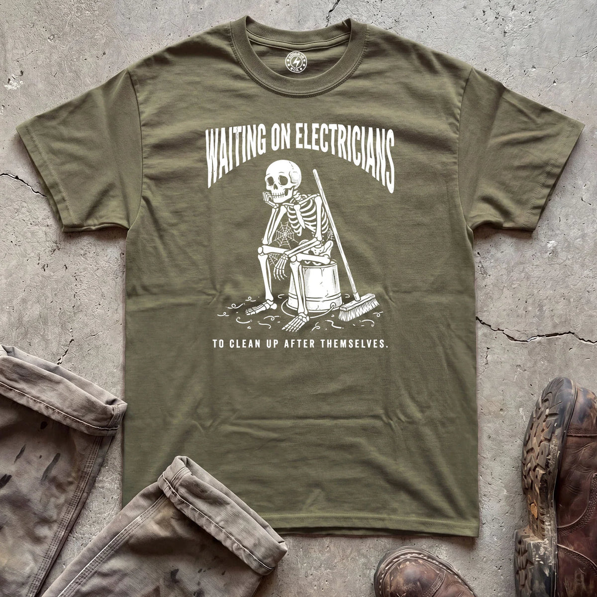 Waiting on Electricians T-Shirt