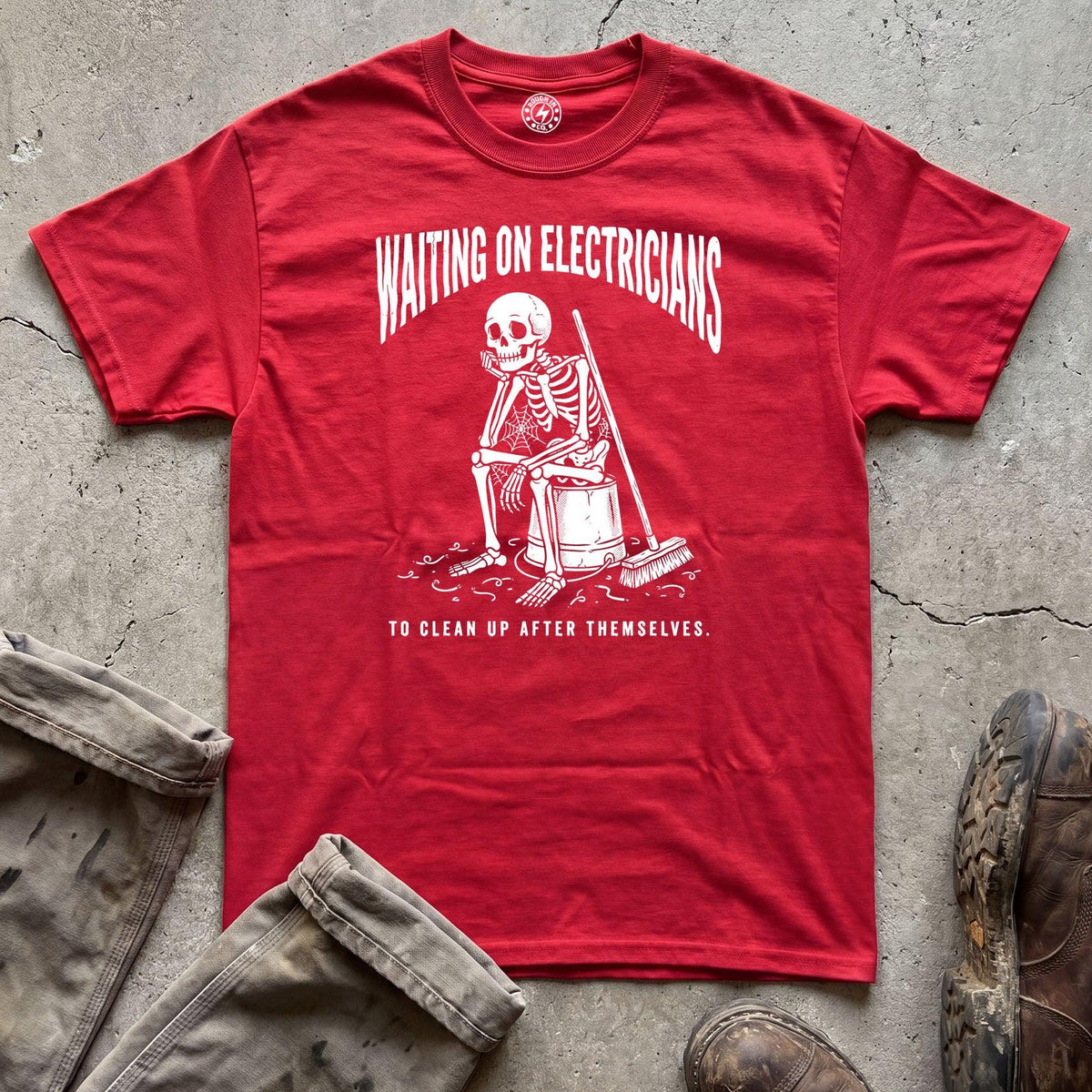 Waiting on Electricians T-Shirt