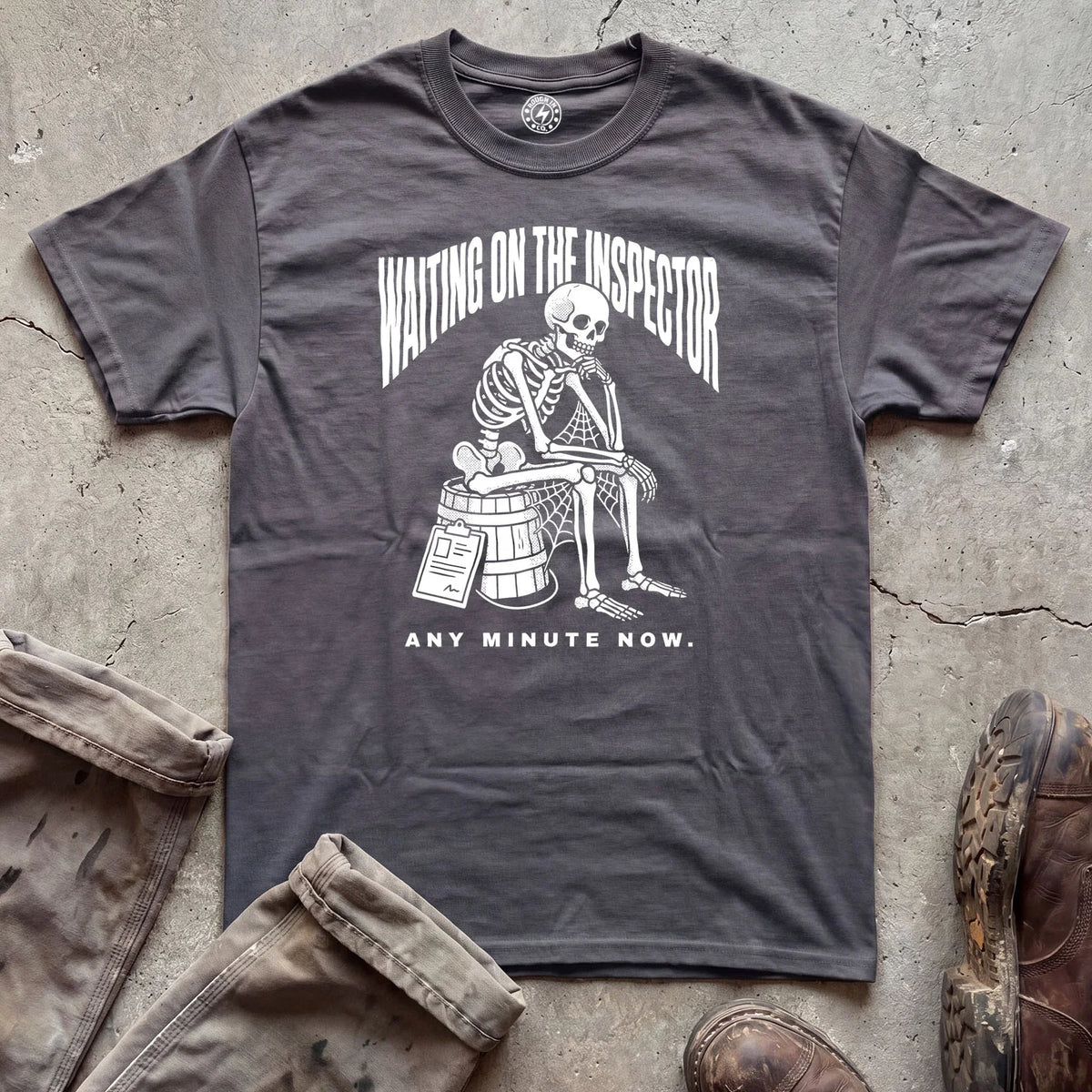 Waiting On The Inspector T-Shirt