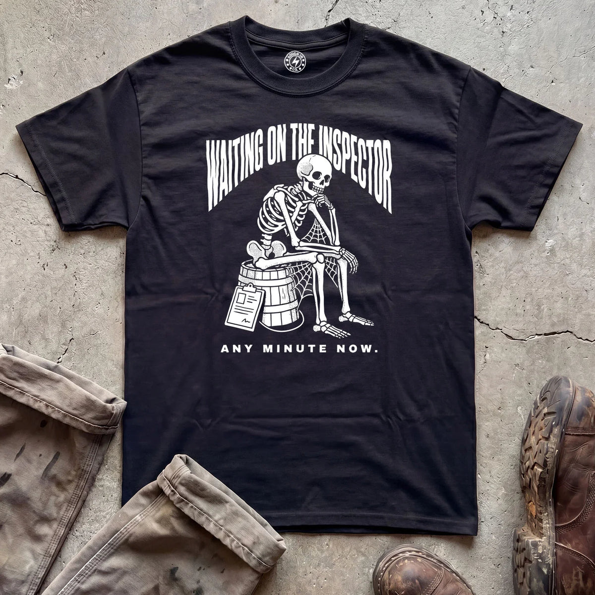 Waiting On The Inspector T-Shirt