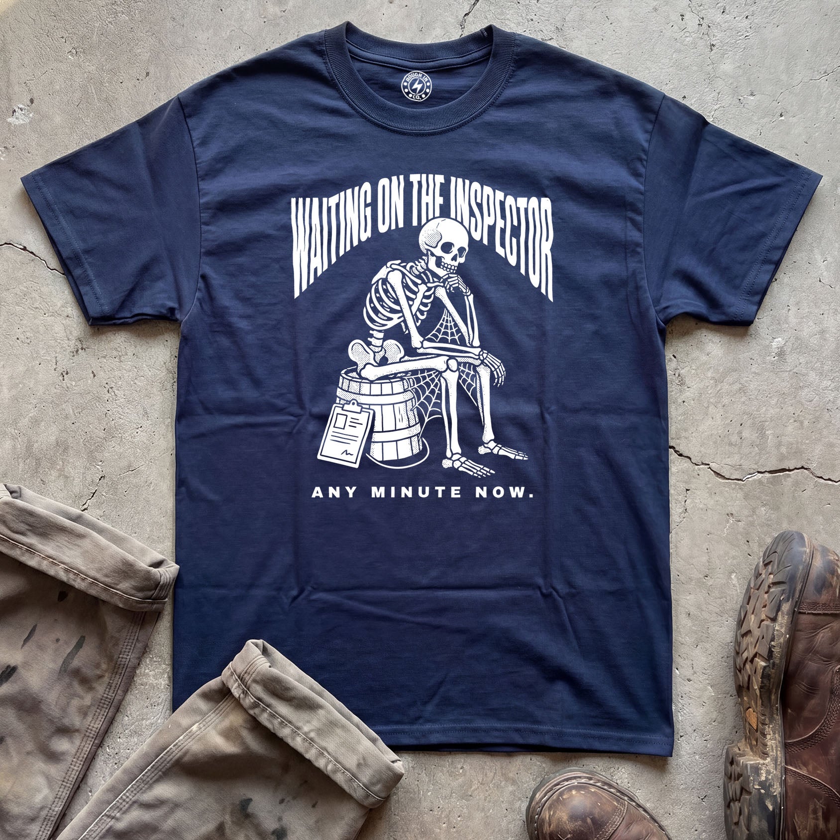 Waiting On The Inspector T-Shirt