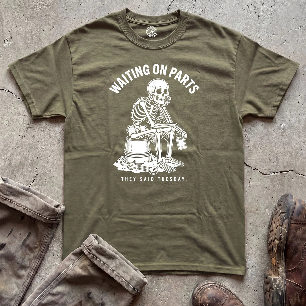 Waiting on Parts T-Shirt