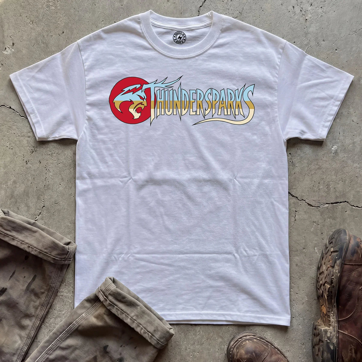 Thundersparks Retro Logo T‑Shirt