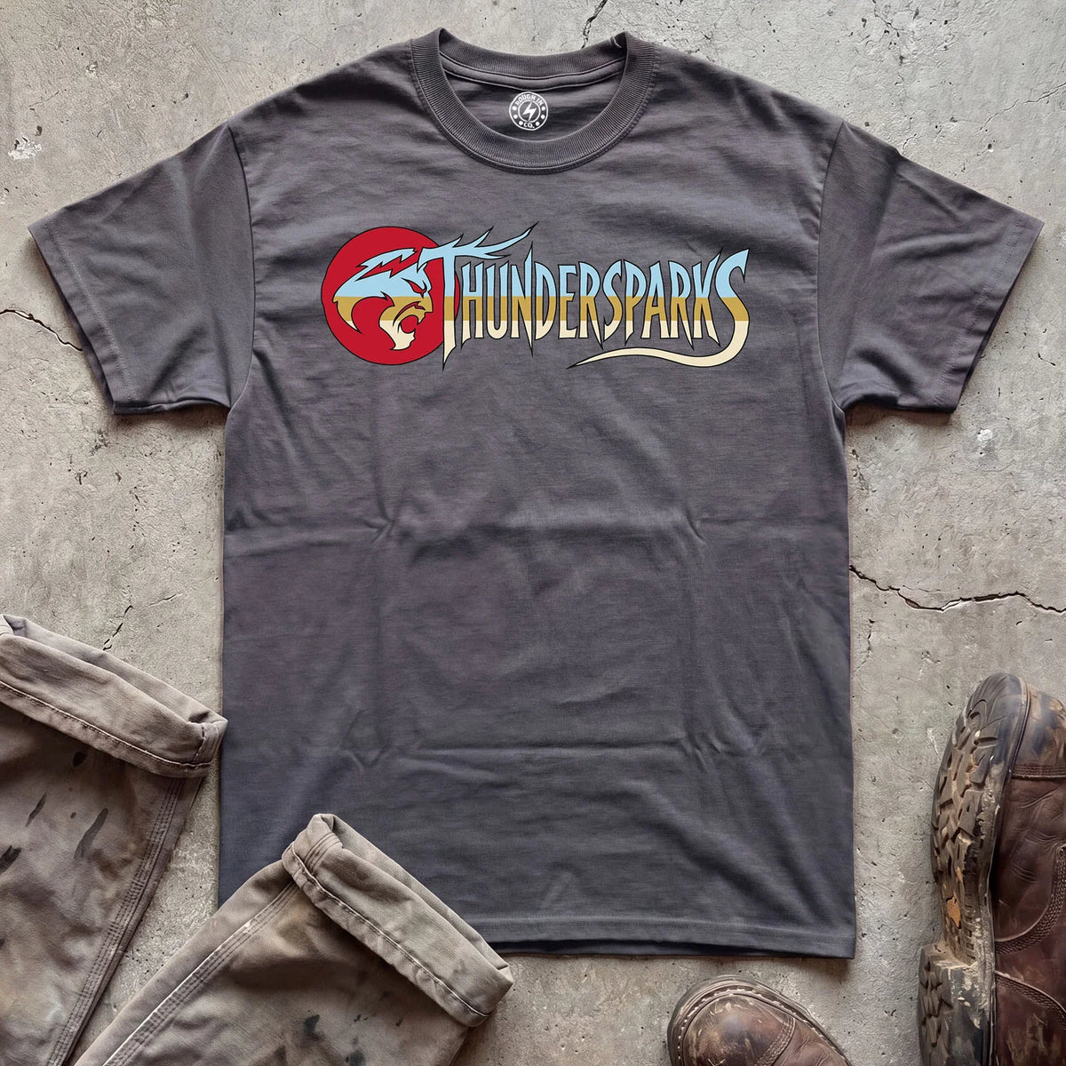 Thundersparks Retro Logo T‑Shirt