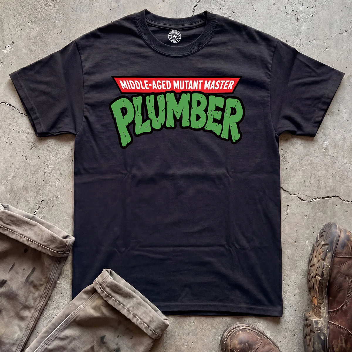 Middle-Aged Mutant Master Plumber T-Shirt