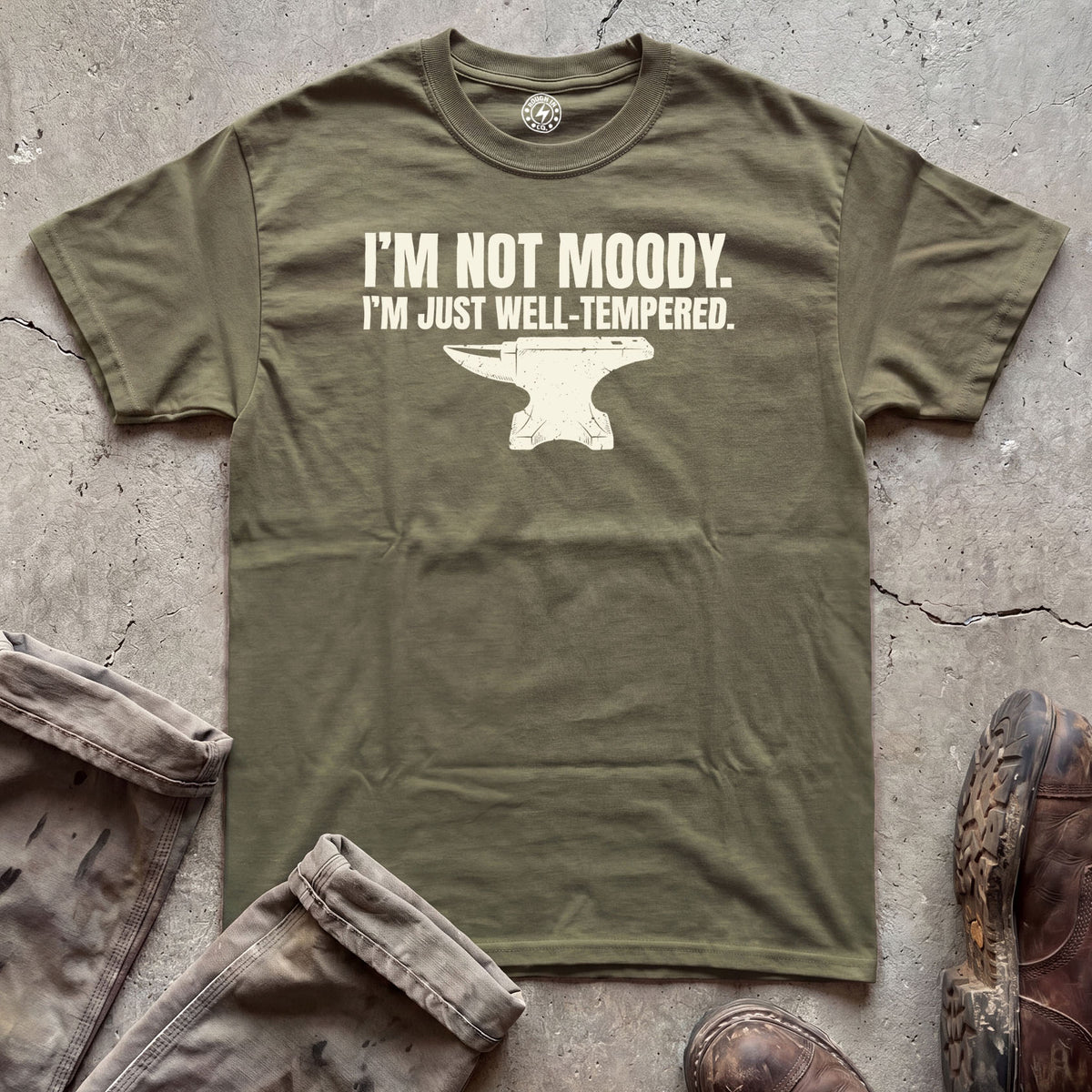 I'm Not Moody, I'm Just Well-Tempered T-Shirt