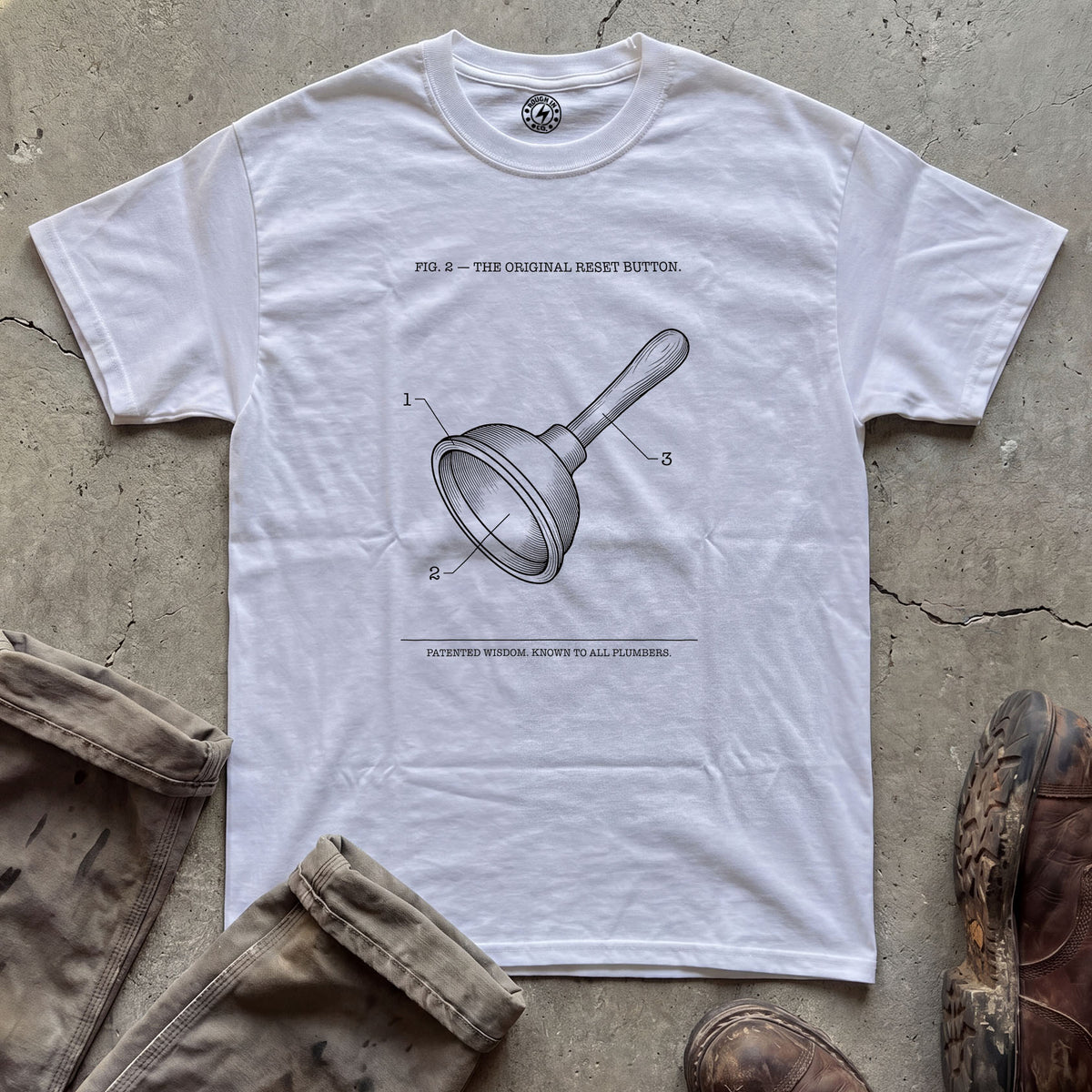 Plunger Patent T-Shirt