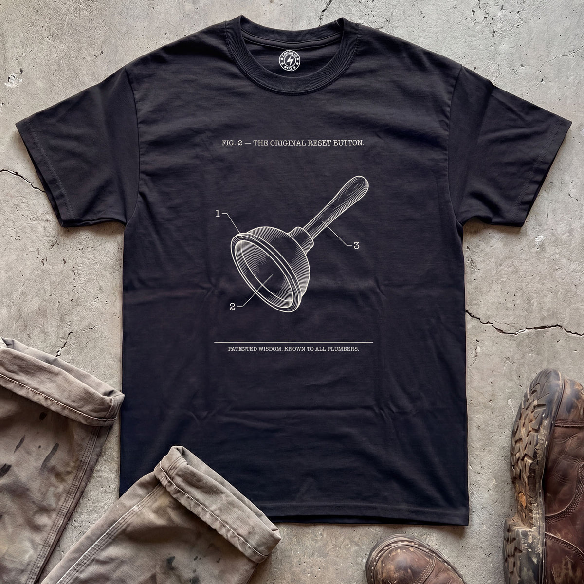Plunger Patent T-Shirt