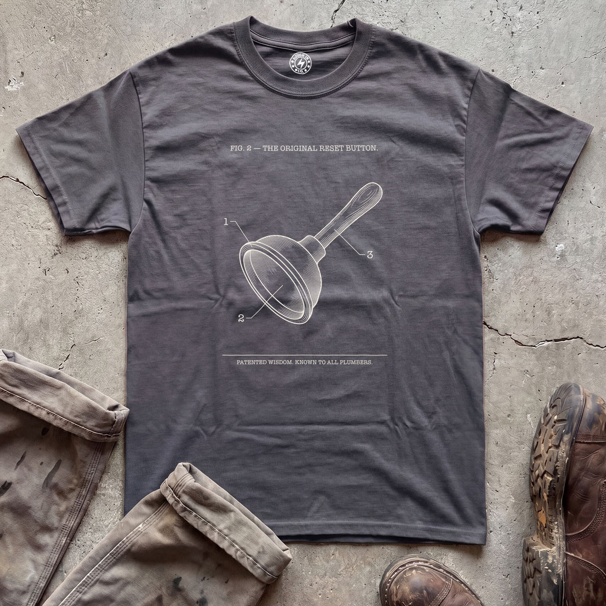 Plunger Patent T-Shirt