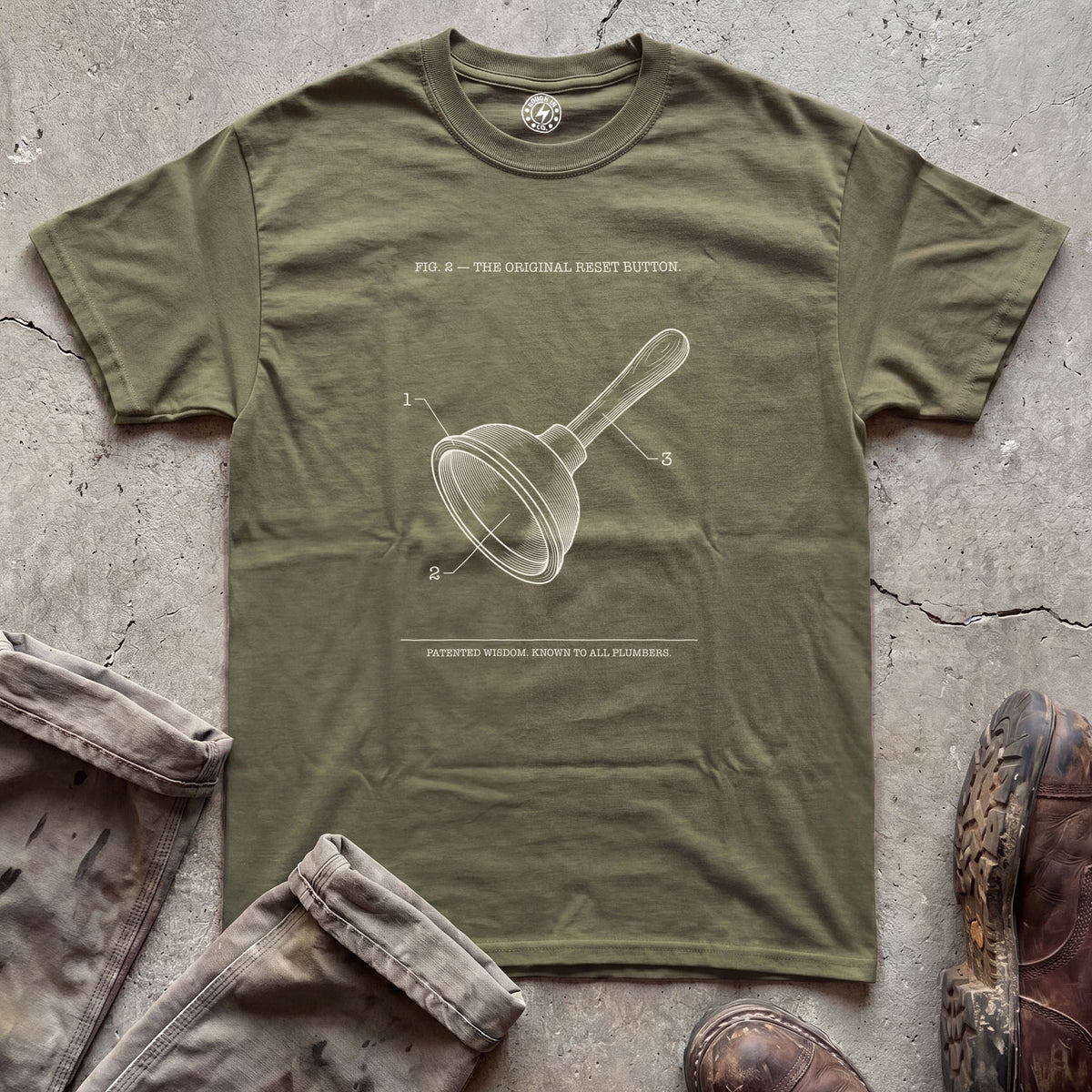 Plunger Patent T-Shirt