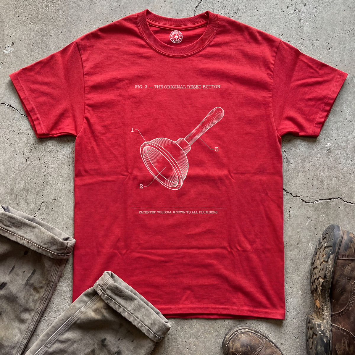 Plunger Patent T-Shirt
