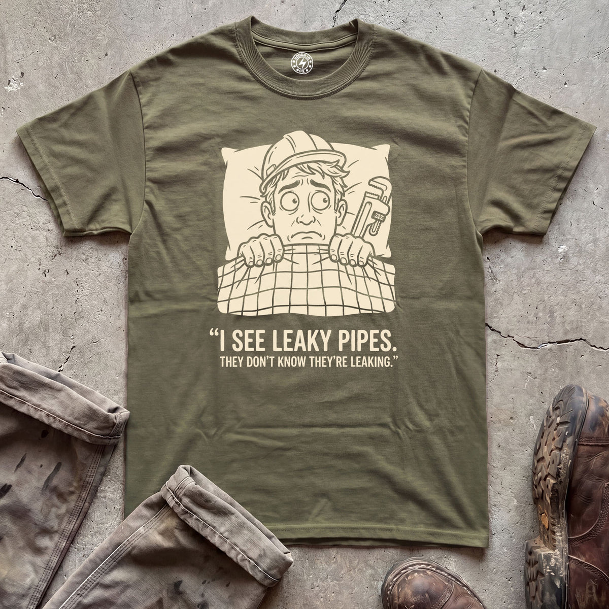 I See Leaky Pipes T-Shirt