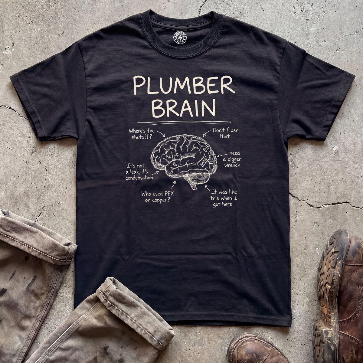 Plumber Brain T-Shirt