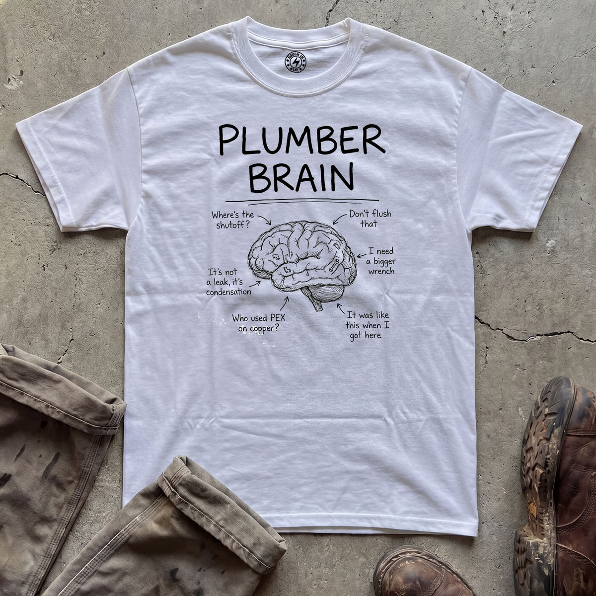 Plumber Brain T-Shirt