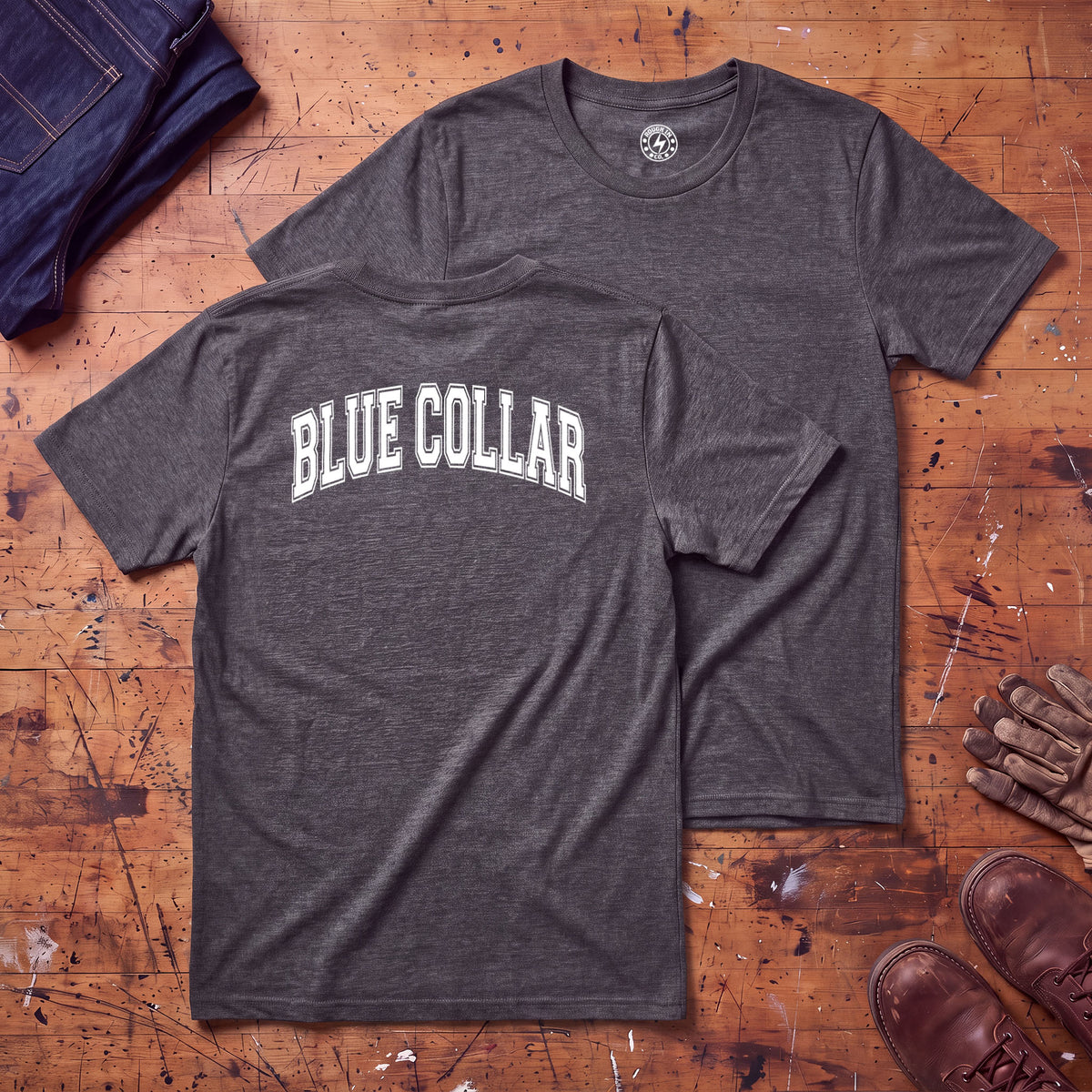 Blue Collar Varsity T-Shirt