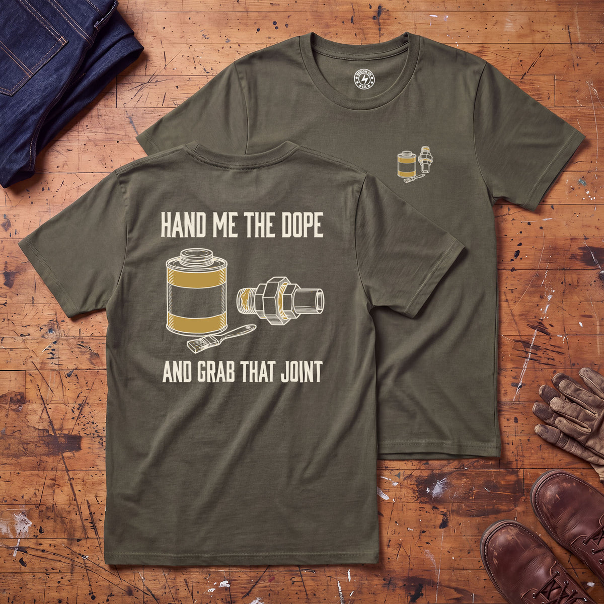 Hand Me the Dope T-Shirt - Printed on Back
