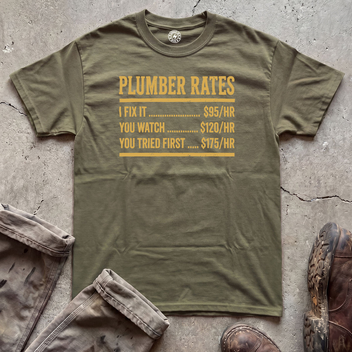 Plumber Rates T-Shirt