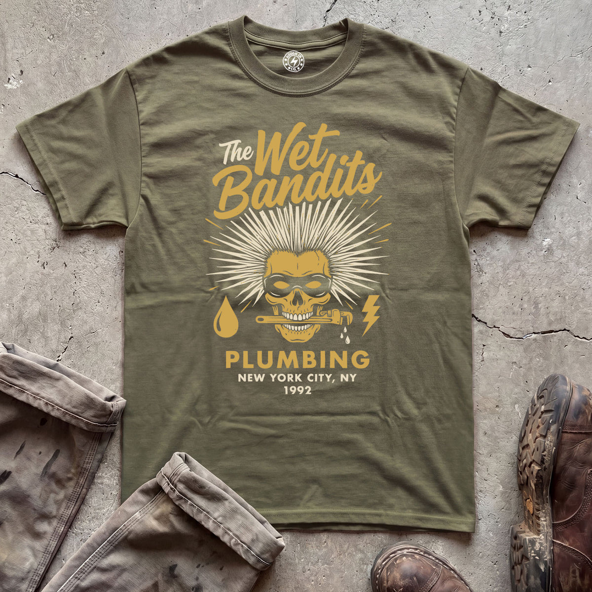 Wet Bandits Plumbing T-Shirt