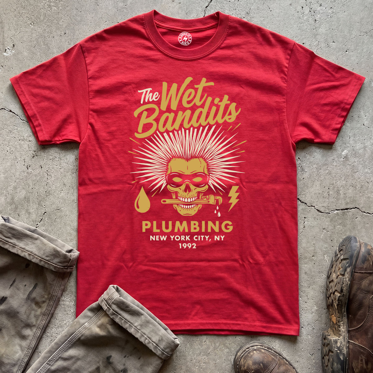 Wet Bandits Plumbing T-Shirt