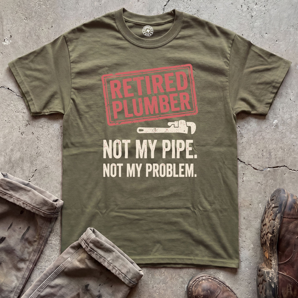 Retired Plumber T-Shirt
