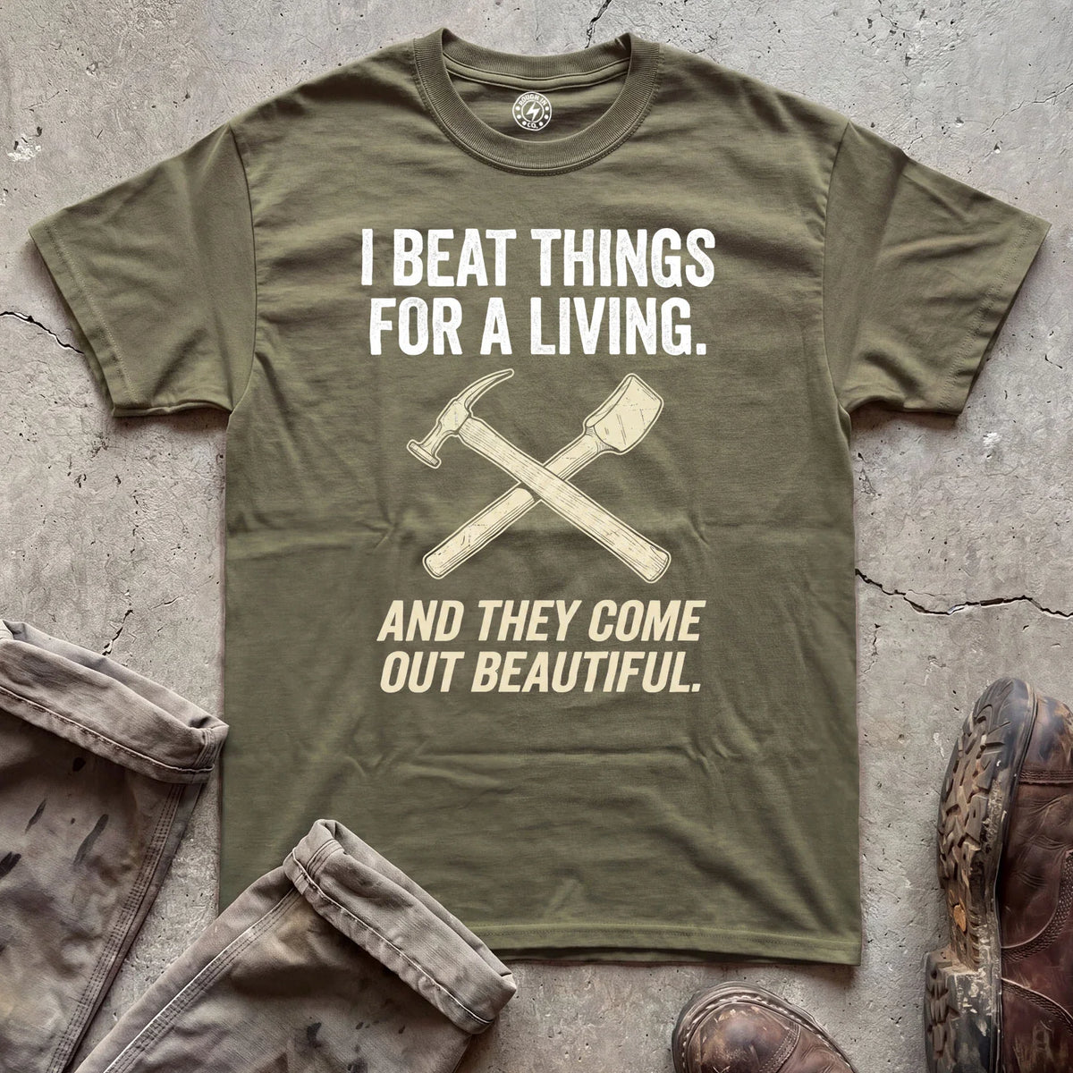 I Beat Things For A Living T-Shirt