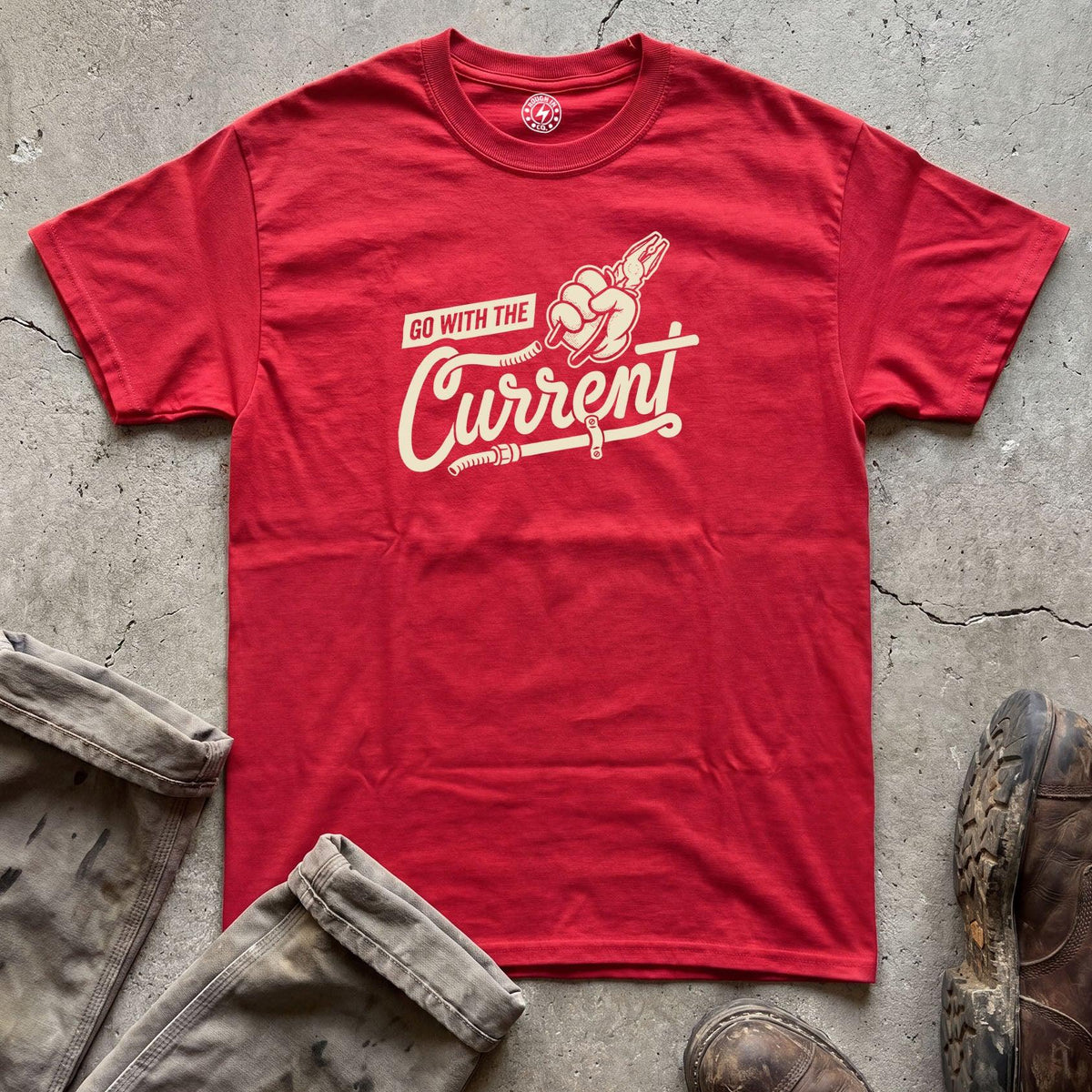 Go With The Current T-Shirt